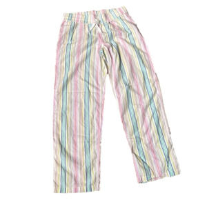 Gap Body Light Colour Yellow, Blue, Purple, Orange Striped Pyjama Pants Size Sm